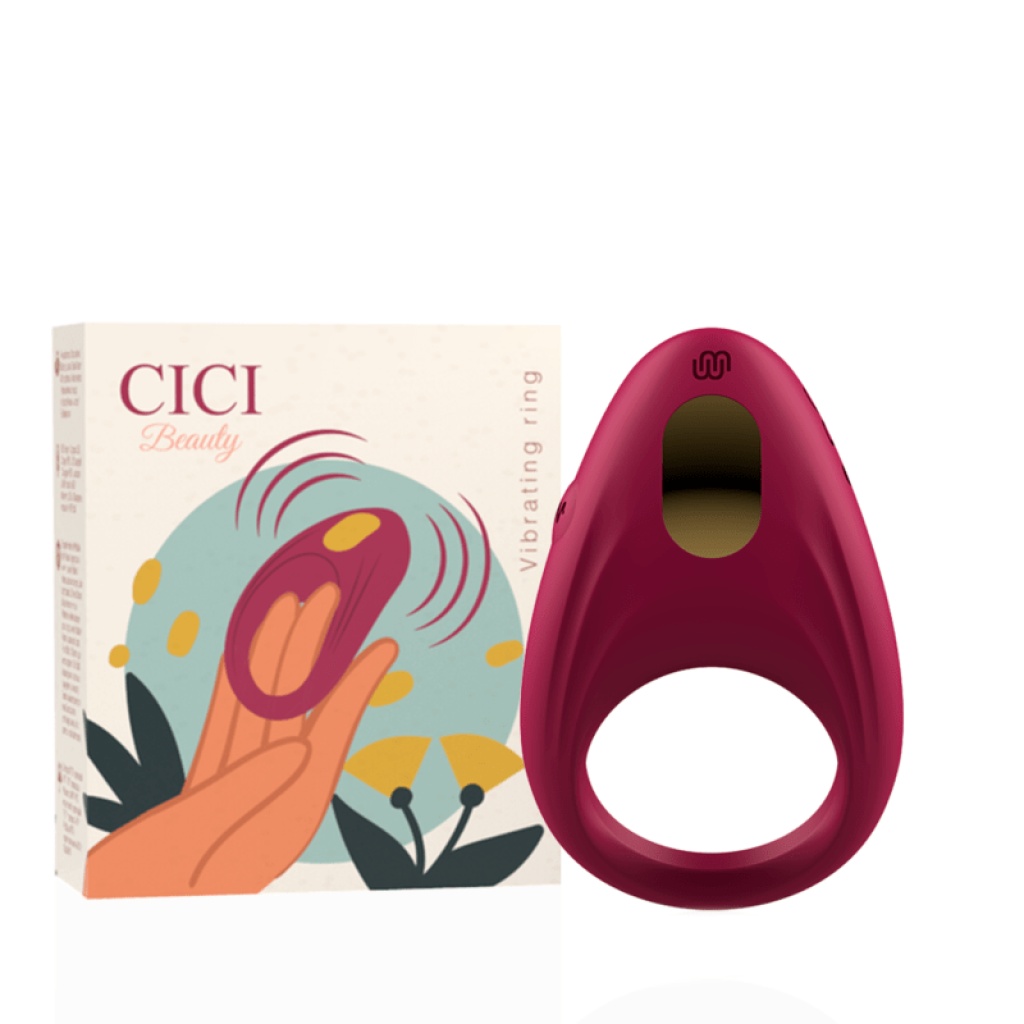 ANELLO FALLICO VIBRANTE IN SILICONE PREMIUM – CICI BEAUTY