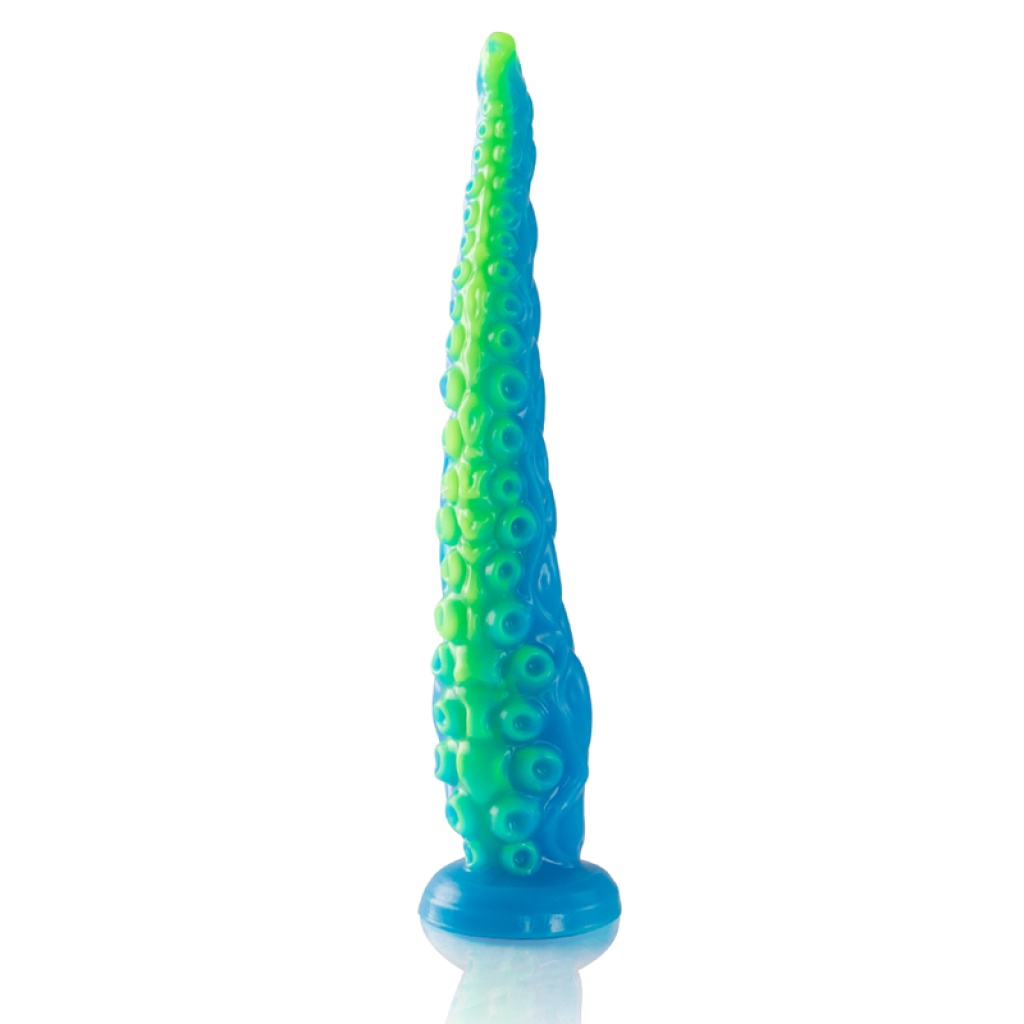 DILDO FLUORESCENTE CON TENTACOLI SOTTILI DI SCYLLA DIMENSIONI GRANDI – EPIC