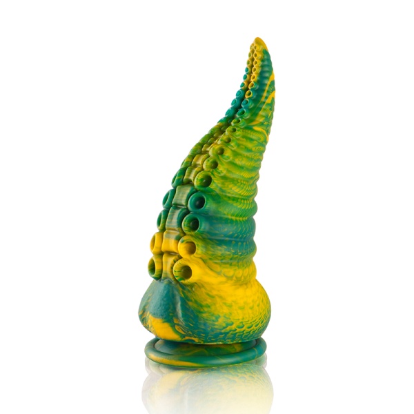 Dildo tentacolo verde Cetus taglia piccola