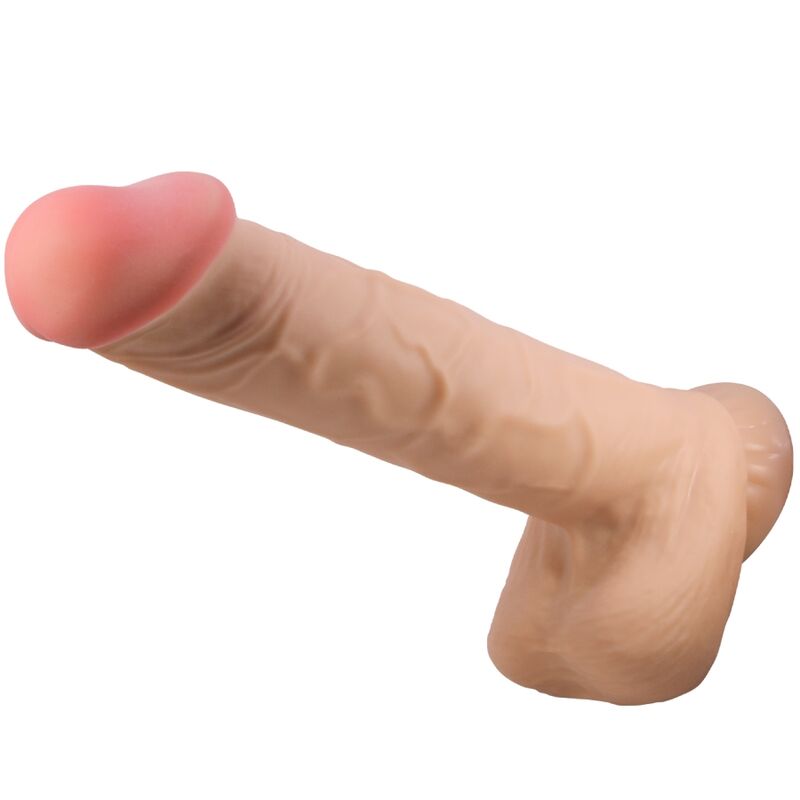 PRETTY LOVE – DILDO REALISTICO SLIDING SKIN SERIES CON VENTOSA SCORREVOLE DELLA PELLE FLESH 26 CM