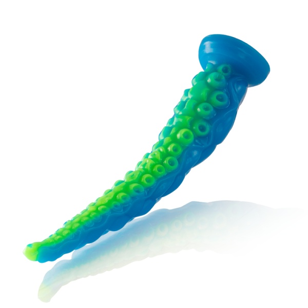 DILDO FLUORESCENTE CON TENTACOLI SOTTILI DI SCYLLA TAGLIA PICCOLA - EPIC - immagine 4