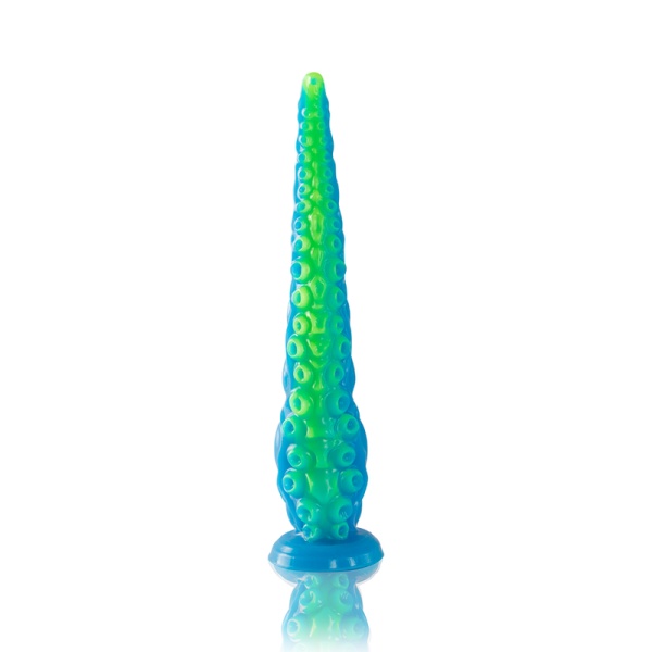 DILDO FLUORESCENTE CON TENTACOLI SOTTILI DI SCYLLA TAGLIA PICCOLA - EPIC - immagine 5