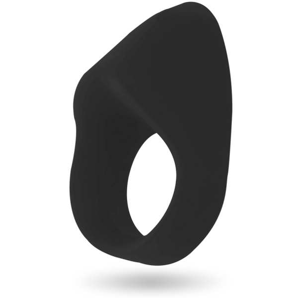 ANELLO FALLICO CON VIBRAZIONE RICARICABILE OTO NERO - INTENSE - immagine 3