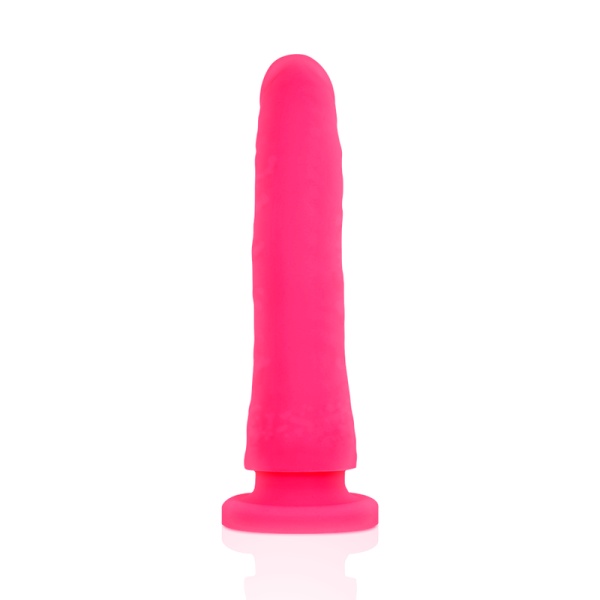 STRAP ON CINTURA + DILDO SILICONE ROSA 17 CM -O- 3 CM - DELTA CLUB - immagine 4