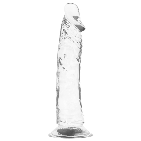 IMBRACATURA E DILDO TRASPARENTE 21 CM -O- 4 CM - X RAY - immagine 5