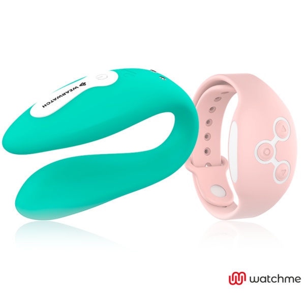 VIBRATORE PER COPPIA E TELECOMANDO CON TECNOLOGIA WATCHME ACQUA/ROSA - WEARWATCH - immagine 3