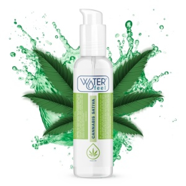 Lubrificante alla cannabis a base d'acqua di Waterfeel