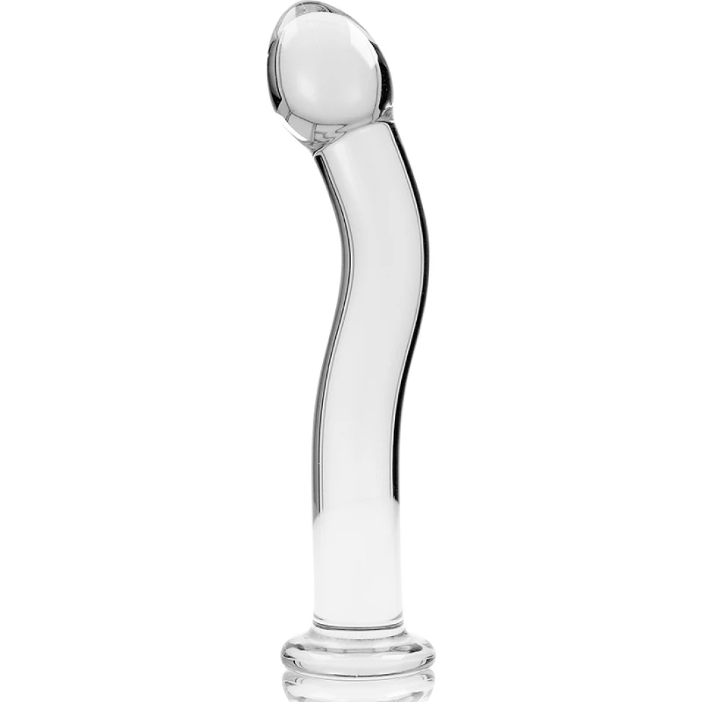 DILDO IN VETRO BOROSILICATO MODELLO 18 18.5 CM -O- 3.5 CM – NEBULA SERIES BY IBIZA