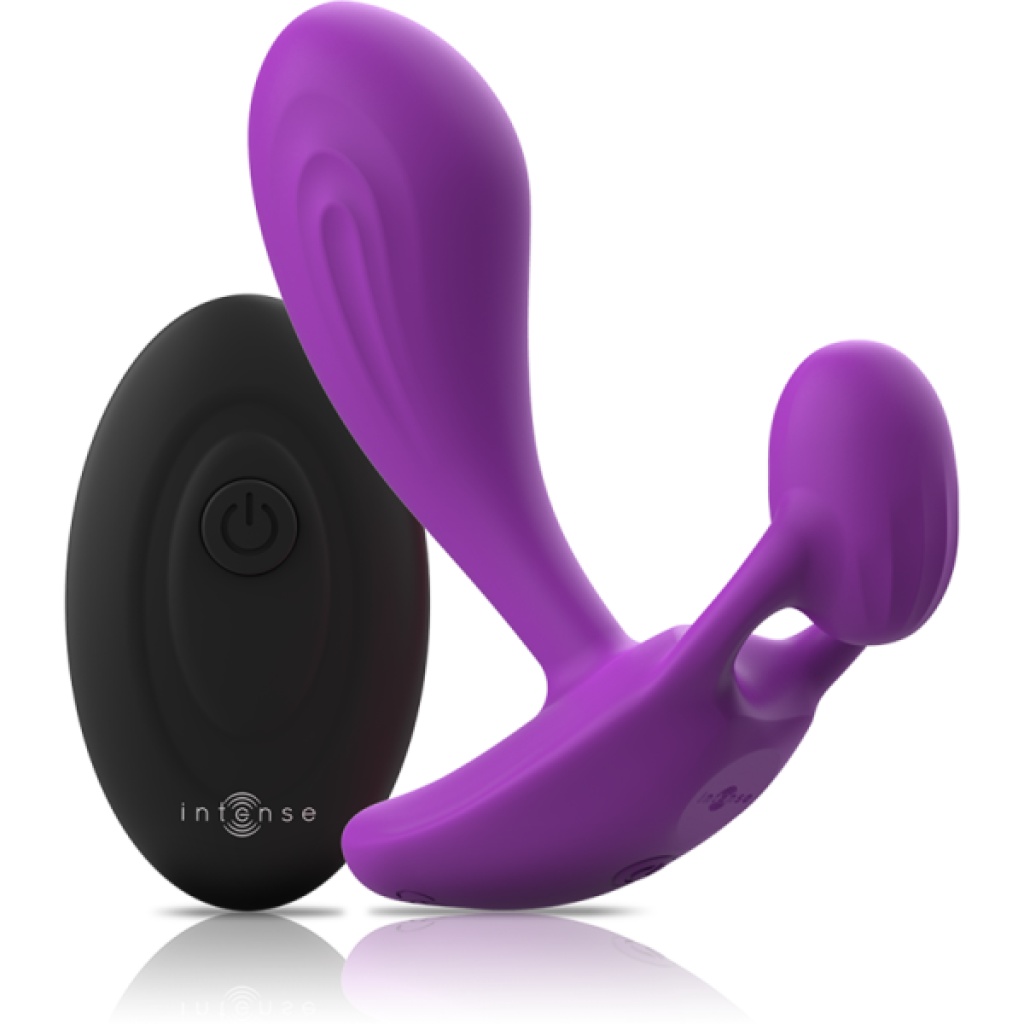 PLUG ANALE SHELLY CON CONTROLLO REMOTO VIOLA – INTENSE