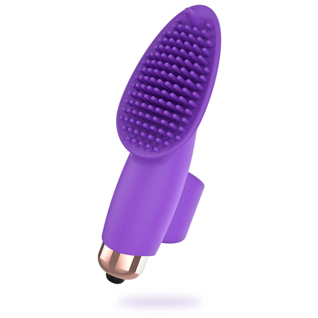 STIMOLATORE CLITORIDE DA DITO AISHA IN SILICONE – WOMANVIBE