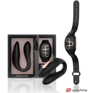 Vibratore dual pleasure Desire, con orologio telecomando