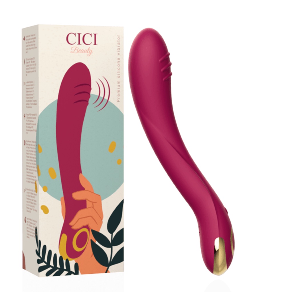 VIBRATORE PUNTO G IN SILICONE PREMIUM – CICI BEAUTY