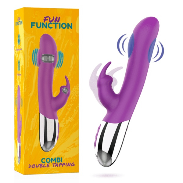 Vibratore rabbit Combi Double Function- Fun Function