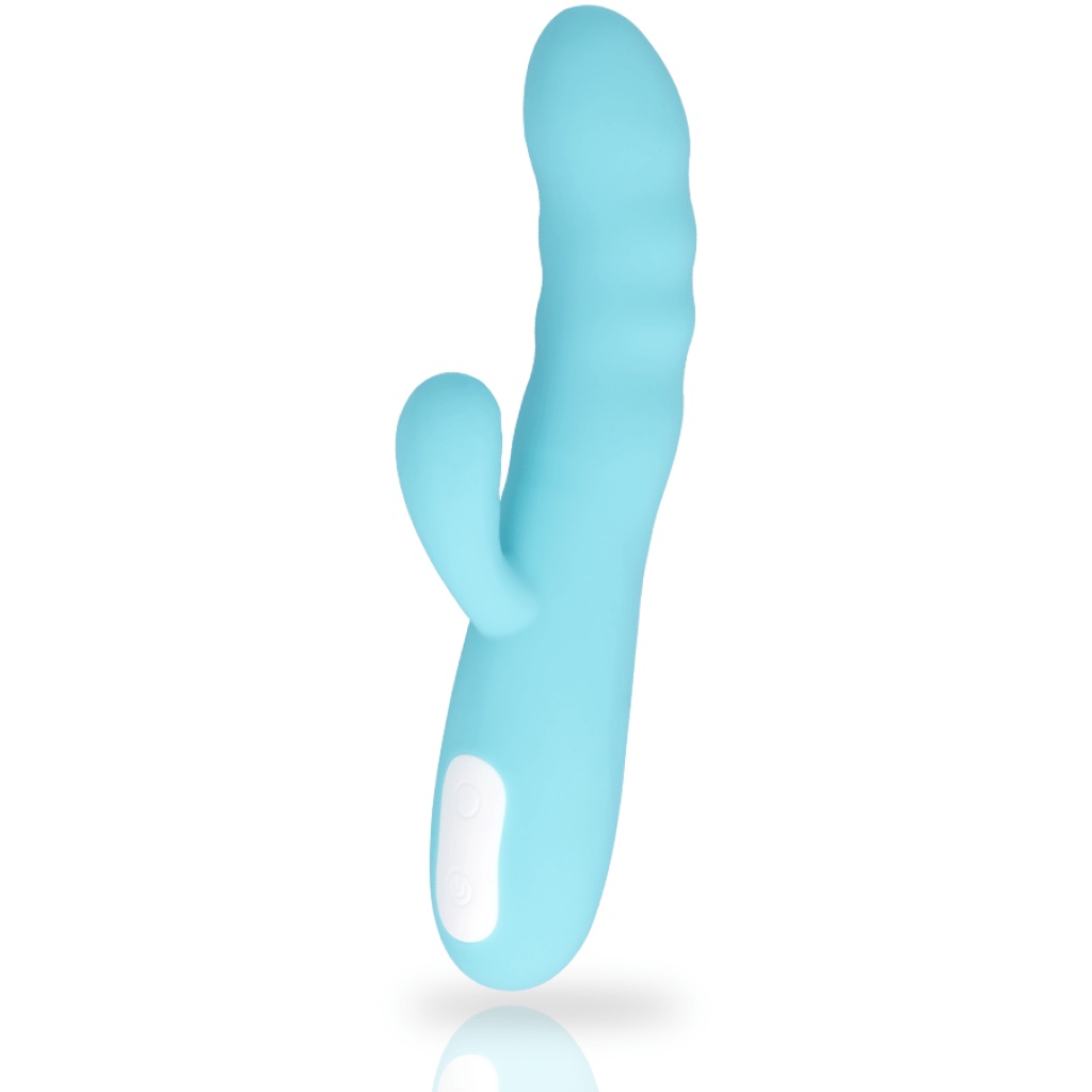 VIBRATORE RABBIT EIFFEL BLU TURCHESE – MIA