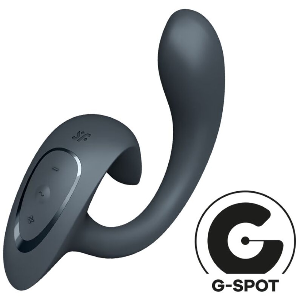 SATISFYER – G FOR GODDESS 1 VIBRATORE CONIGLIO GRIGIO SCURO