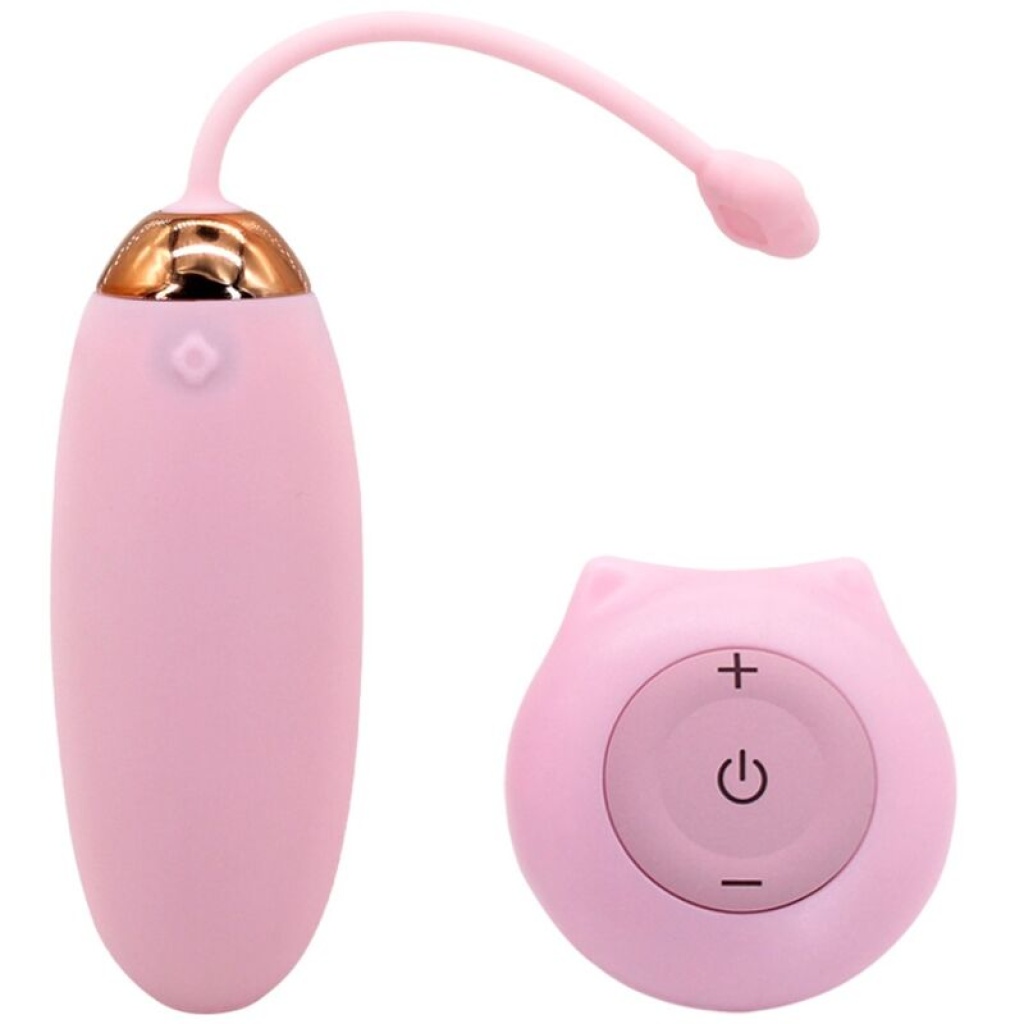 ARMONY – KITTY FUN VIBRATORE UOVO TELECOMANDO 10 VIBRAZIONI ROSA