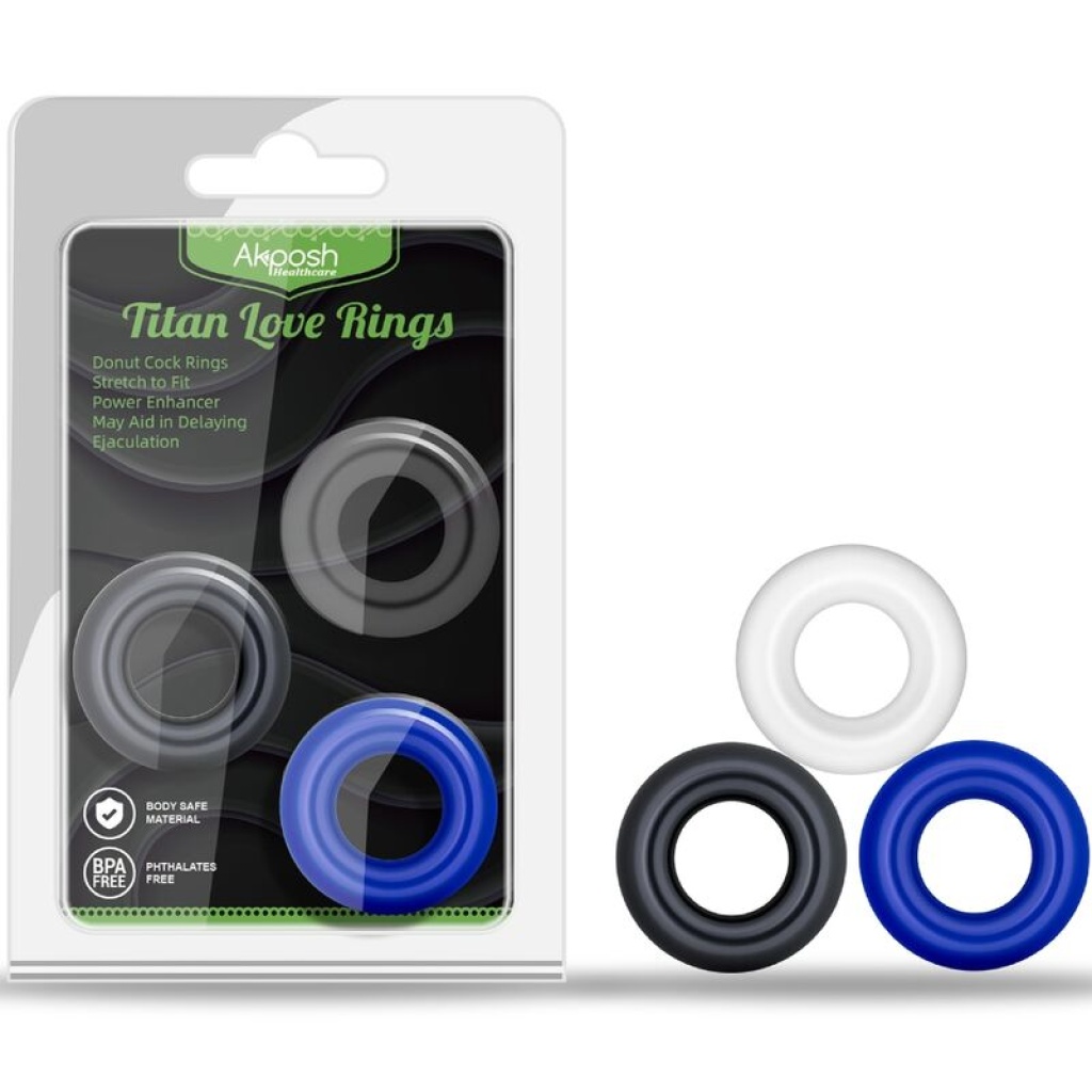 ARMONY – TITAN LOVE ANELLO CIAMBELLA COLORI MULTIPLI