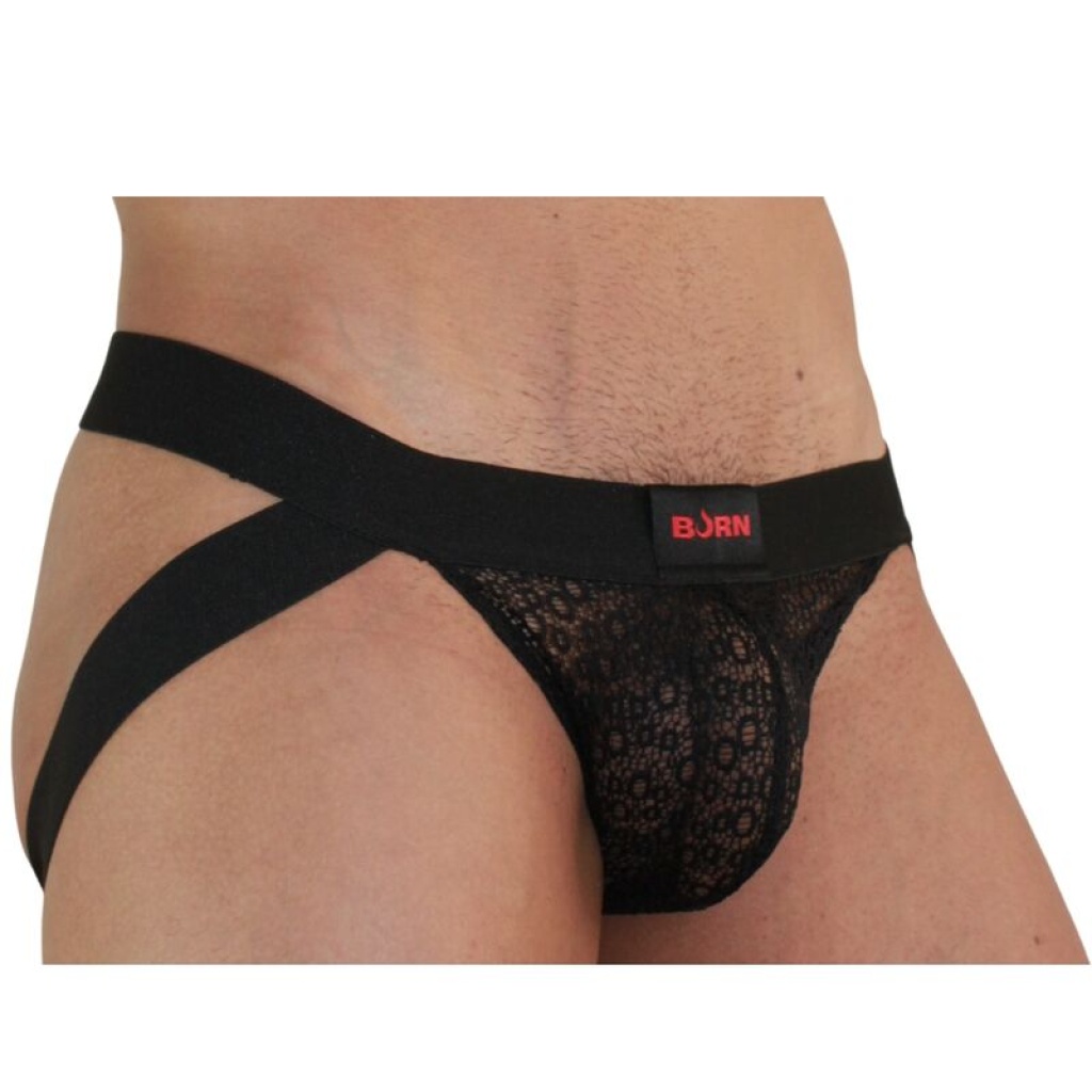 BURN – 005 JOCK LINGERIE NERO L
