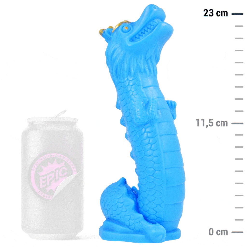 EPIC – DILDO NAGA DRAGO CELESTE