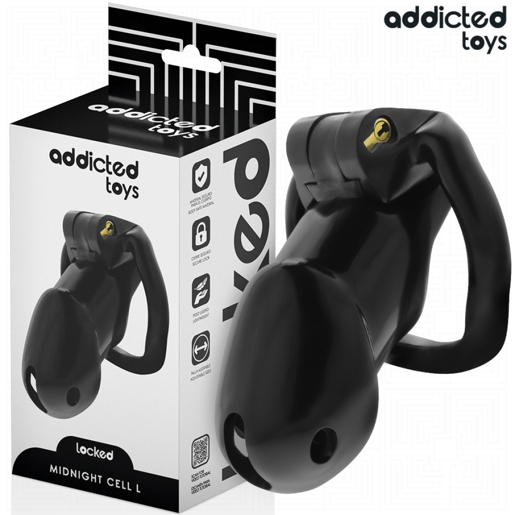 ADDICTED TOYS LOCKED – MINDNIGHT CELL GABBIA PER PENE TAGLIA L