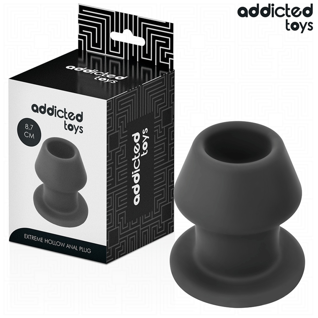 ADDICTED TOYS – EXTREME HOLLOW ANAL PLUG TAGLIA M 8,7 CM