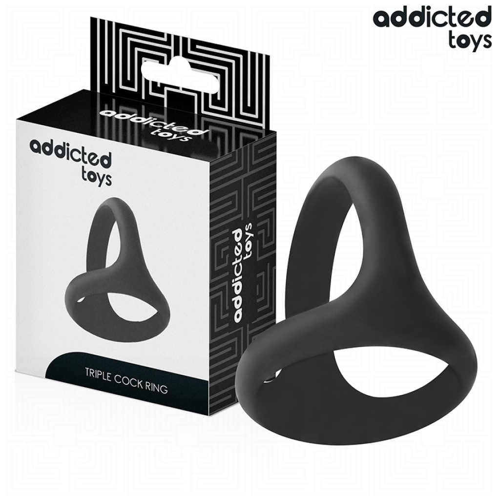 ADDICTED TOYS – ANELLO PER PENE TRIPLO SPESSO