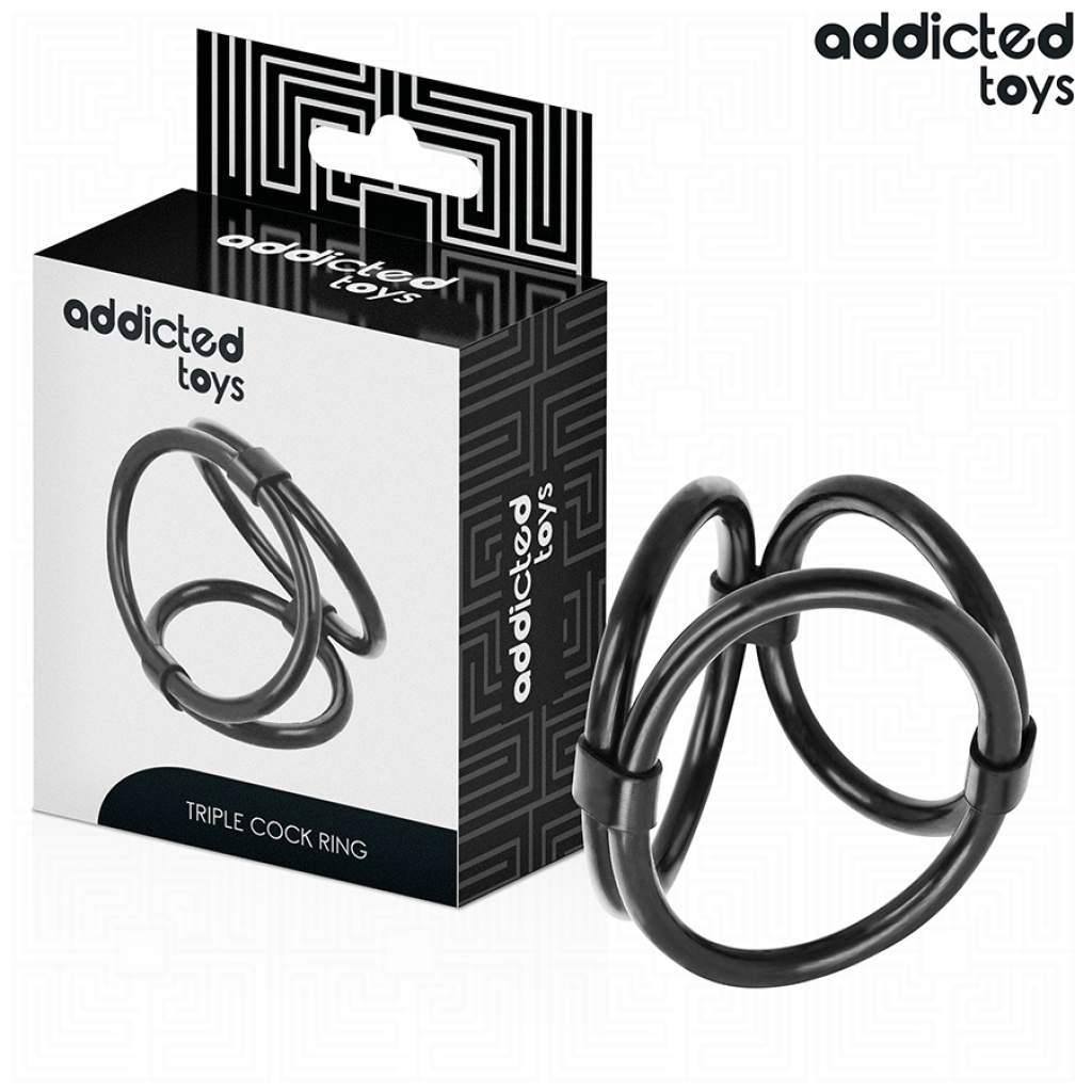 ADDICTED TOYS – ANELLO PER PENE TRIPLO