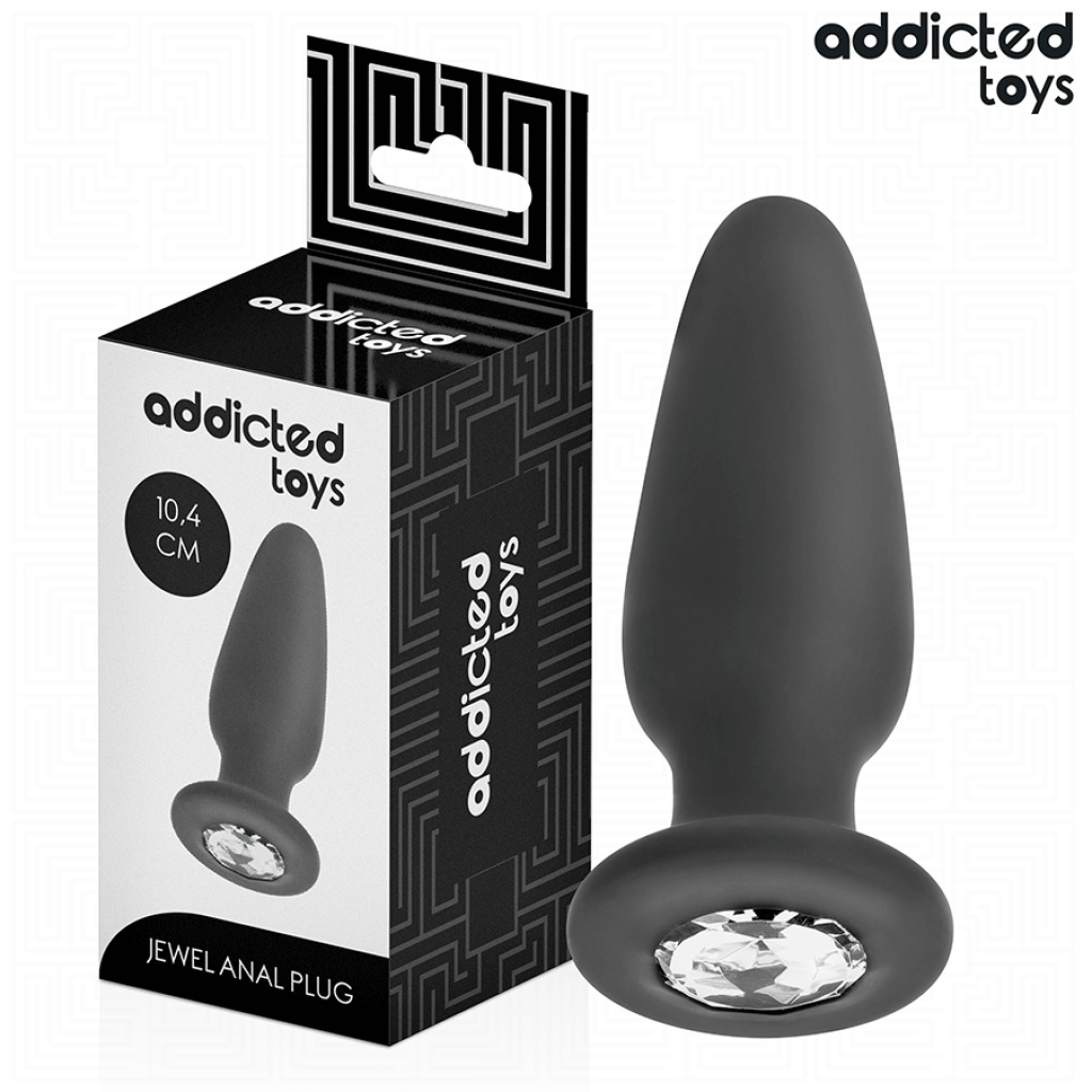 ADDICTED TOYS – PLUG ANALE CON GIOIELLO TAGLIA M 10,4 CM