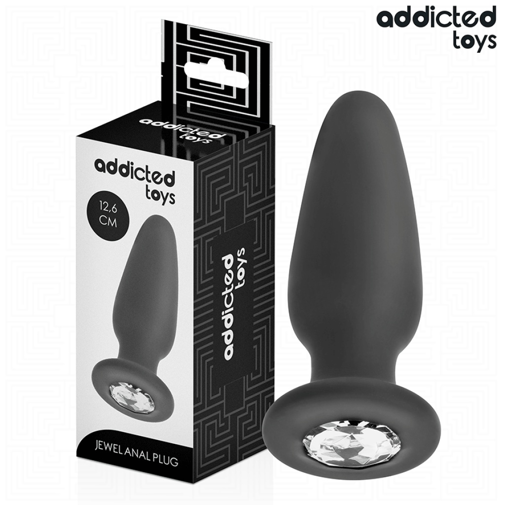 ADDICTED TOYS – PLUG ANALE CON GIOIELLO TAGLIA L 12,6 CM