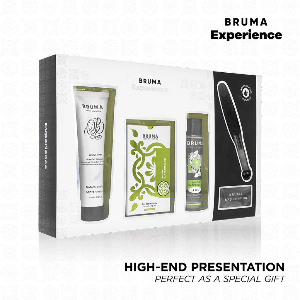 BRUMA XPERIENCE – KIT TENTAZIONE DOLCE ANGURIA CON POTENZIATORE DI ORGASMO