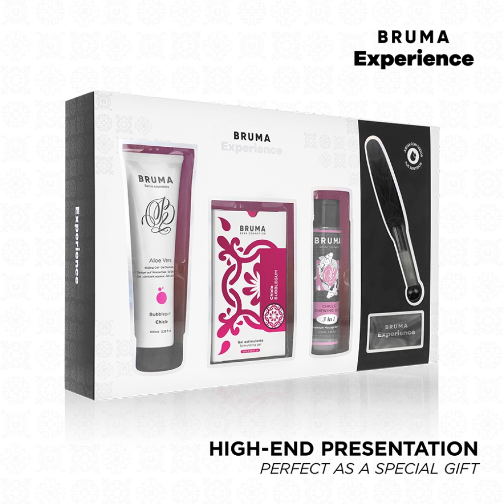 BRUMA XPERIENCE – KIT TENTAZIONE SWEET GUM CON POTENZIATORE DI ORGASMO