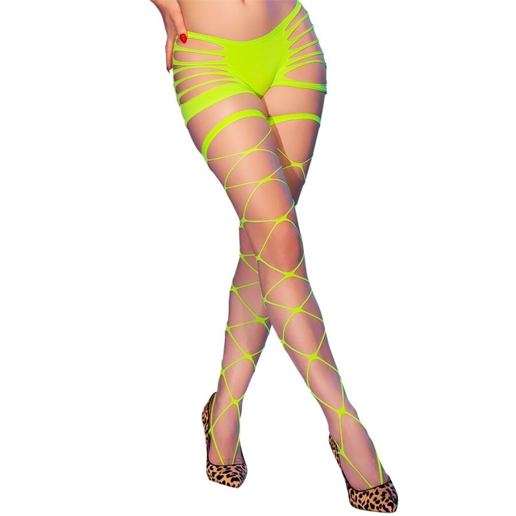 CHILIROSE – CR 4867 COLLANT A RETE VERDE NEON CON FORI