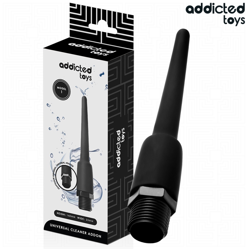 ADDICTED TOYS – PULITORE ANALE CON ADATTATORE UNIVERSALE MODELLO 1