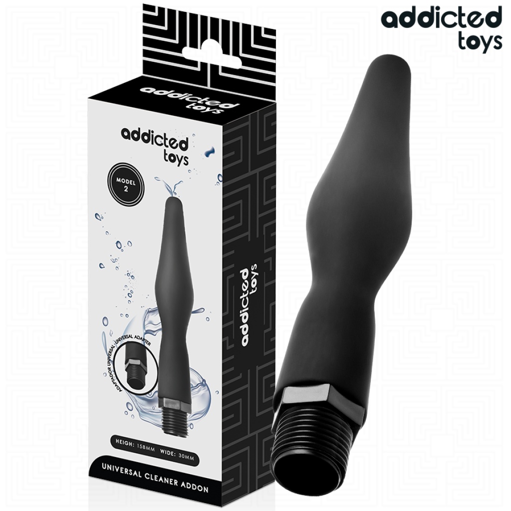 ADDICTED TOYS – PULITORE ANALE CON ADATTATORE UNIVERSALE MODELLO 2