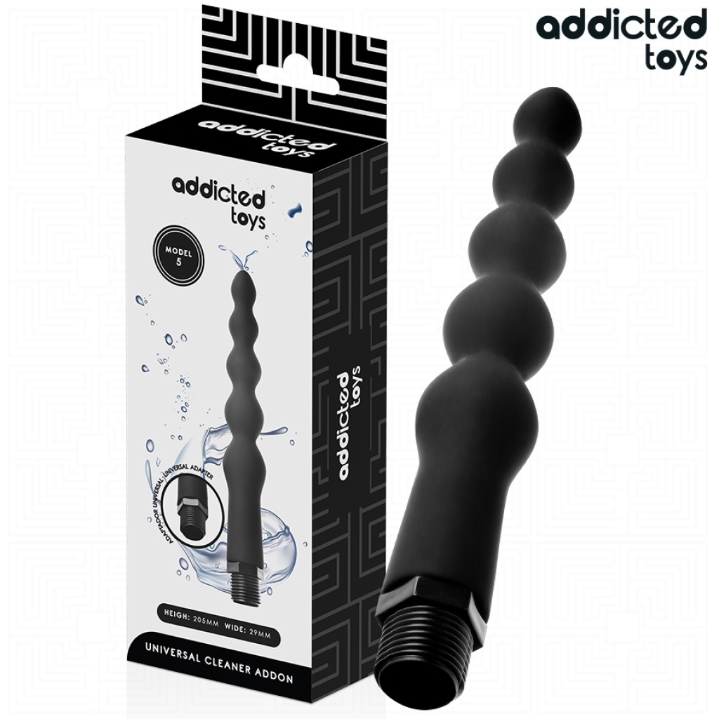 ADDICTED TOYS – PULITORE ANALE CON ADATTATORE UNIVERSALE MODELLO 5