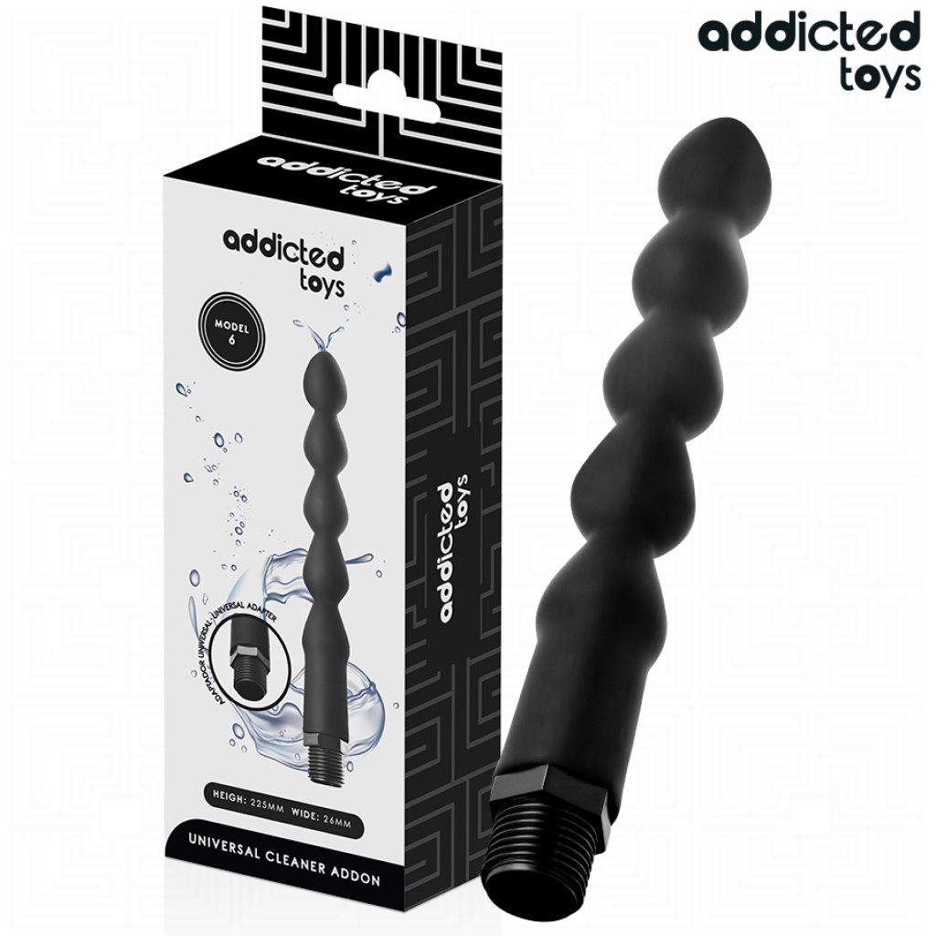 ADDICTED TOYS – PULITORE ANALE CON ADATTATORE UNIVERSALE MODELLO 6
