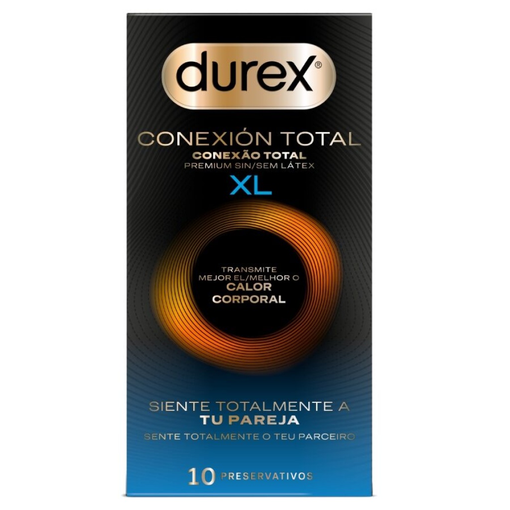 DUREX – TOTAL CONNECTION XL ULTRA FINE PLUS SENZA LATTICE 10 UNITÀ
