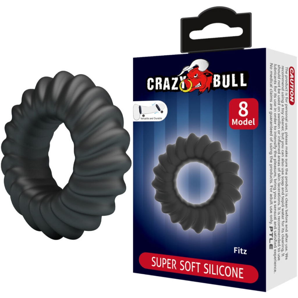 CRAZY BULL – ANELLO IN SILICONE FITZ MODELLO 8