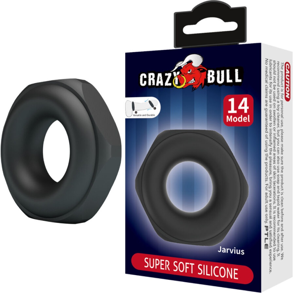 CRAZY BULL – ANELLO IN SILICONE JARVIUS MODELLO 14