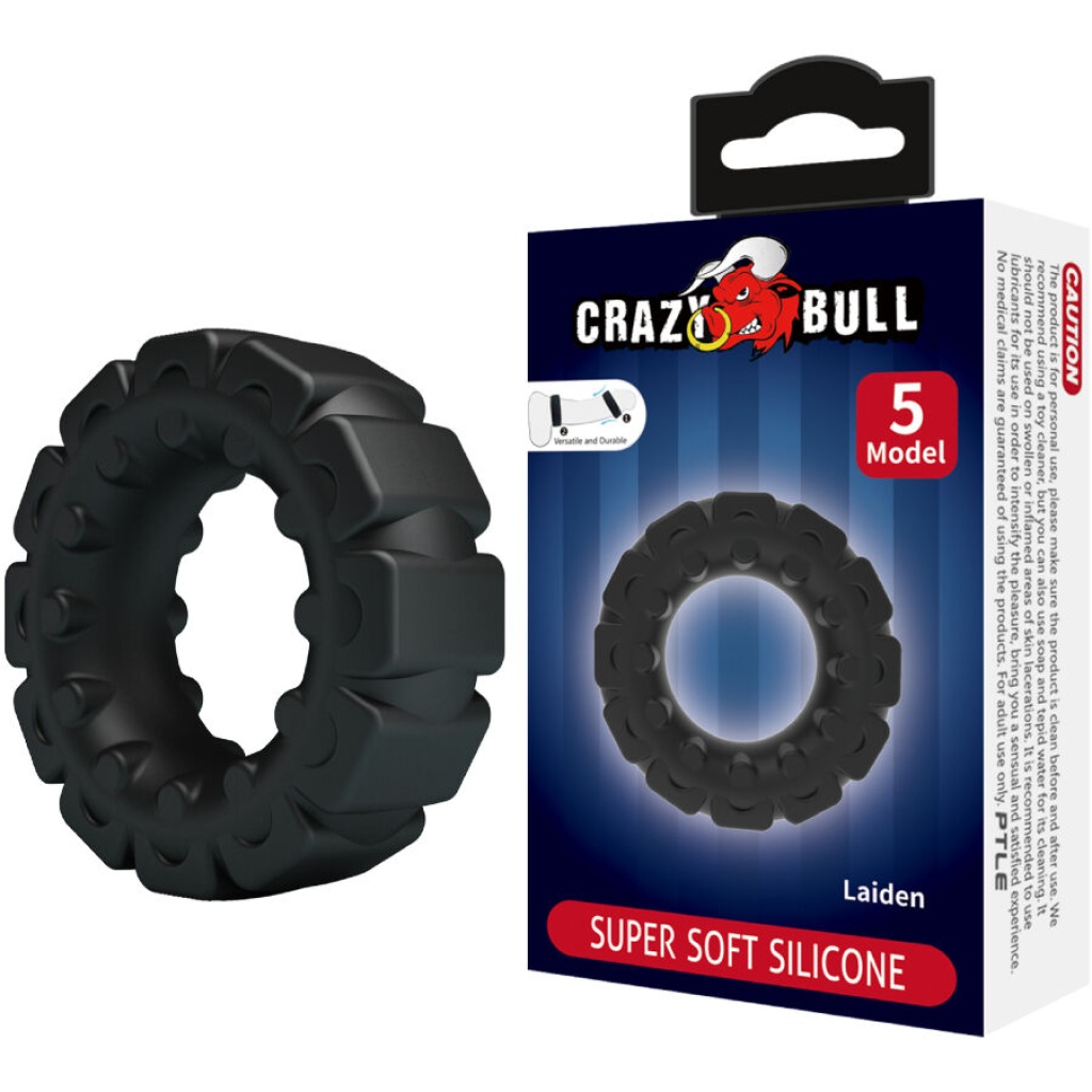 CRAZY BULL – ANELLO IN SILICONE LAIDEN MODELLO 5