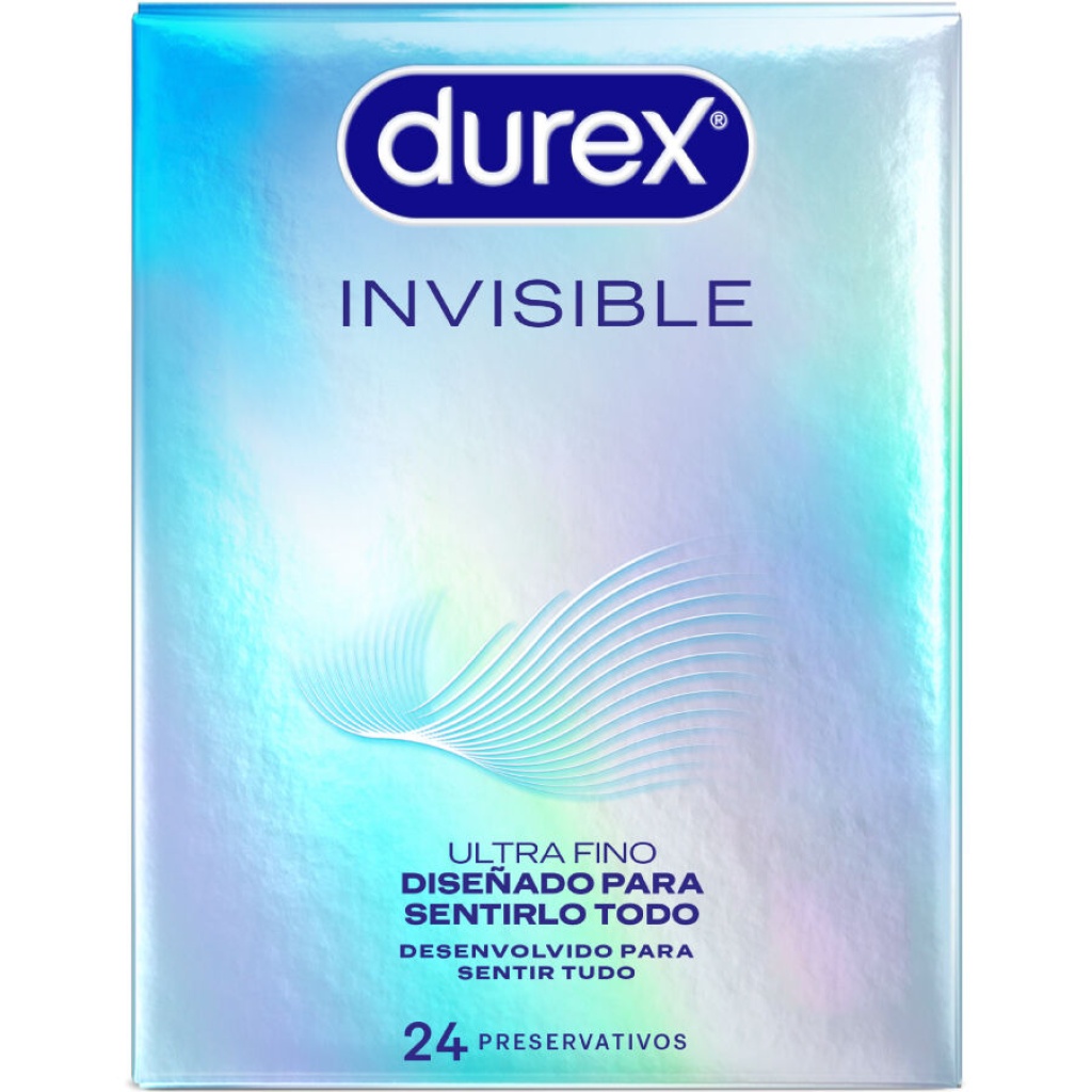 DUREX – PRESERVATIVI INVISIBILI ULTRA SOTTILI 24 UNITÀ