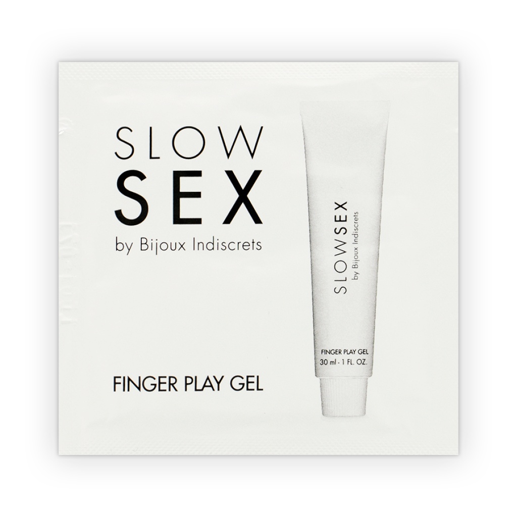 BIJOUX – GEL DA MASSAGGIO SEX SLOW CON FINGER PLAY MONODOSE