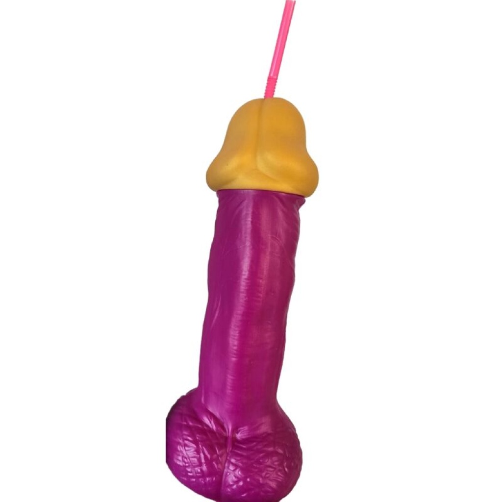 DIABLO PICANTE – PENE IN VETRO DI PLASTICA FUCSIA