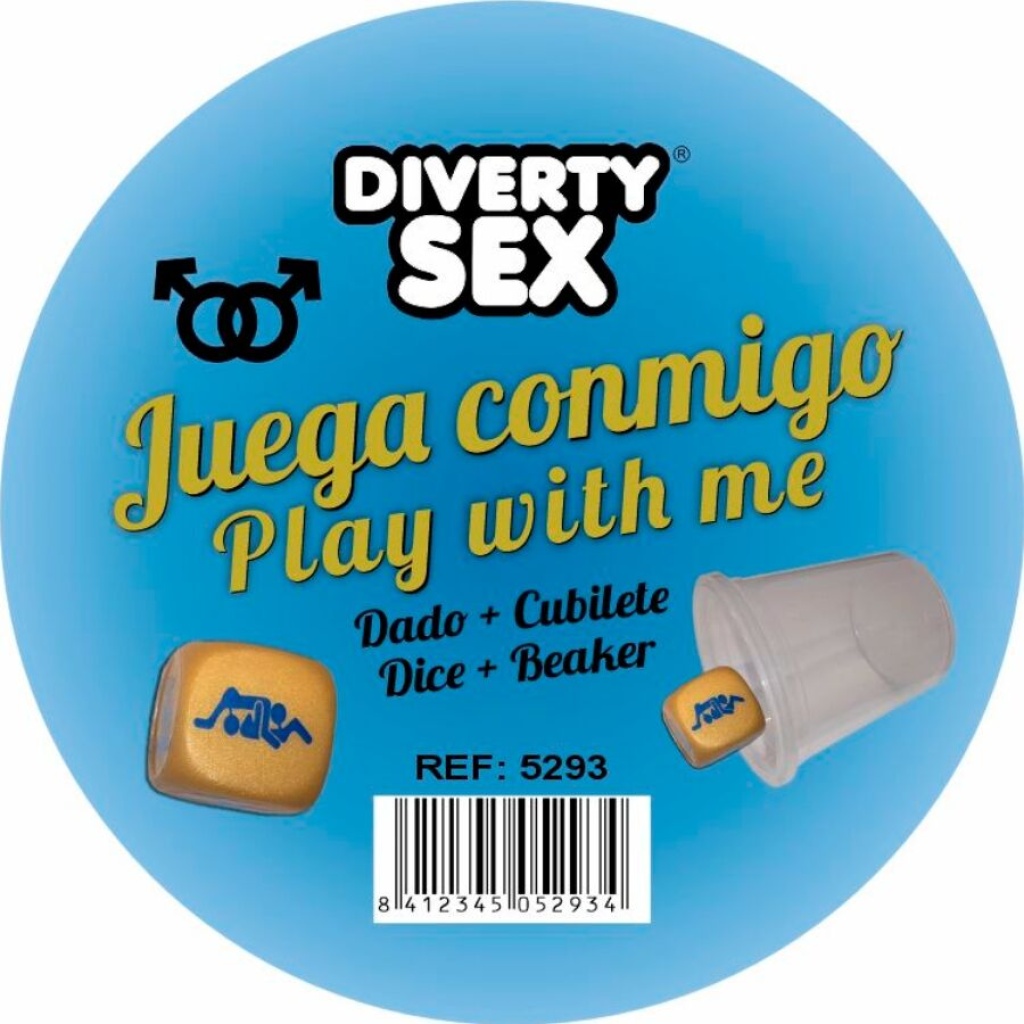 DIABLO PICANTE – DADI DORATI CON POSIZIONI UOMINI E CUBO